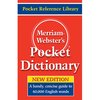 Merriam-Webster Merriam-Websters Pocket Dictionary, PK3 MW-5308